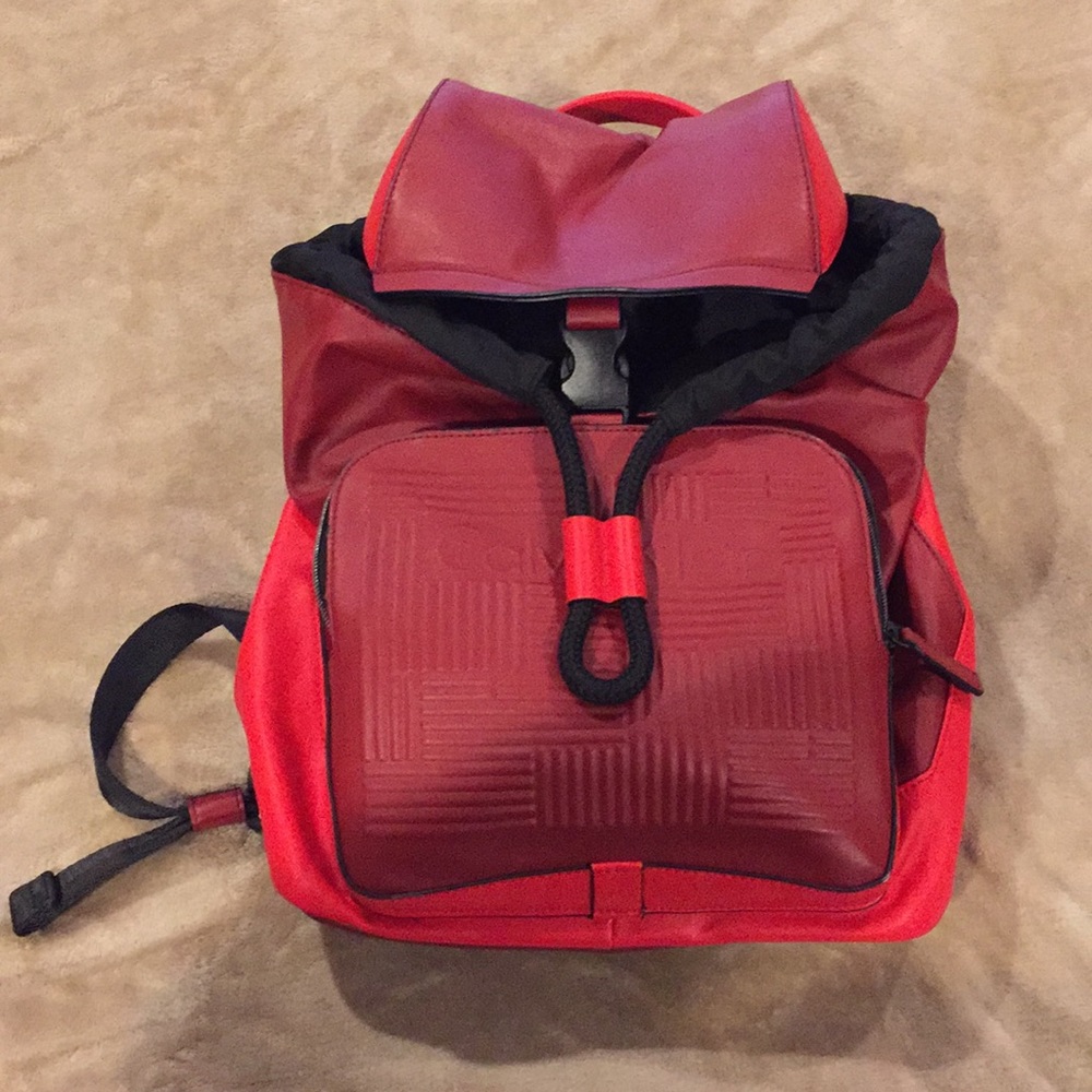 Red CK unisex Book bag